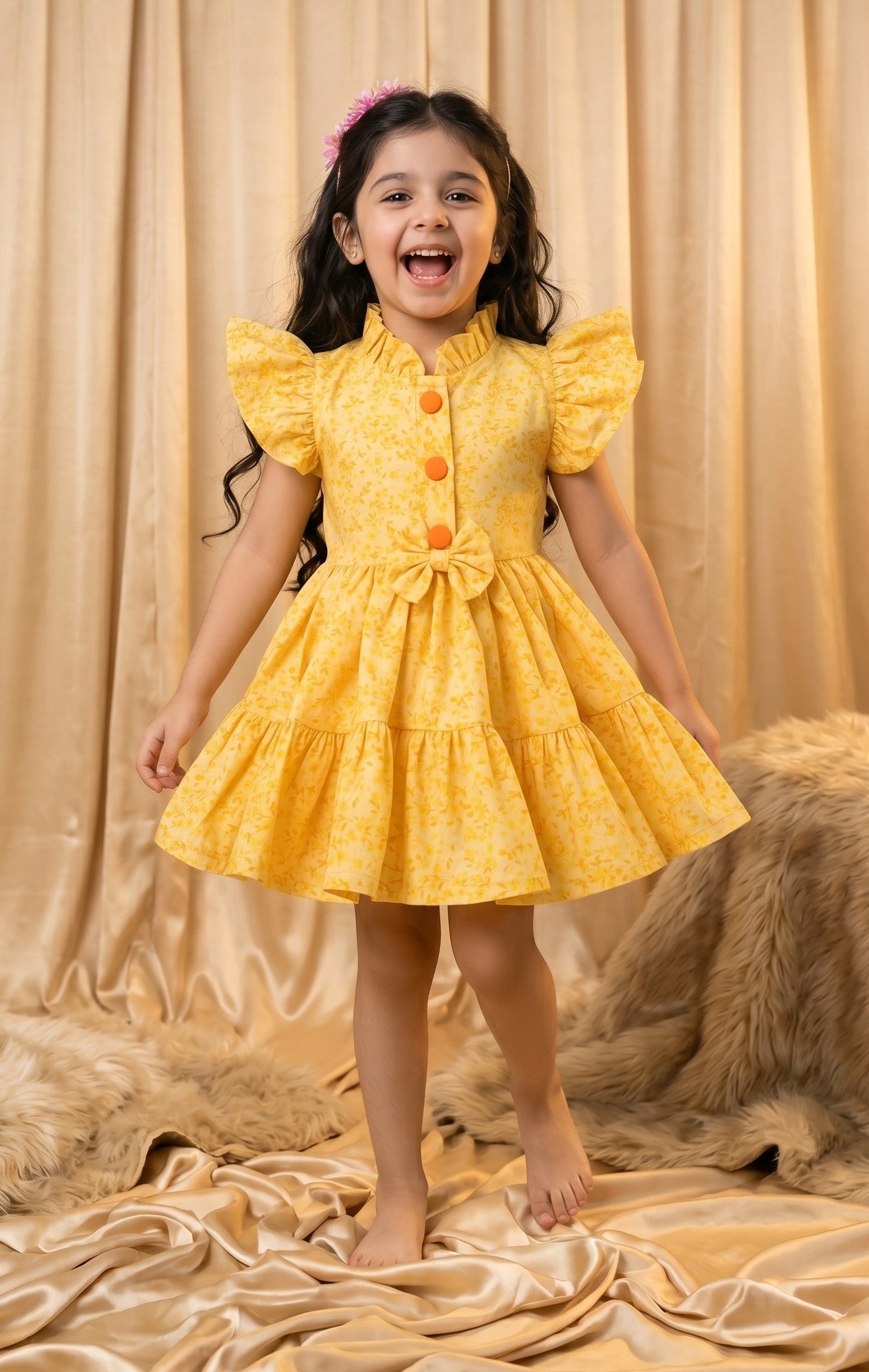 Sunshine Cotton Frock (M005)