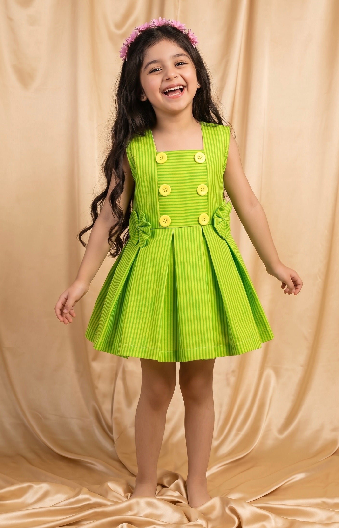 Canary Cotton Frock (M032)