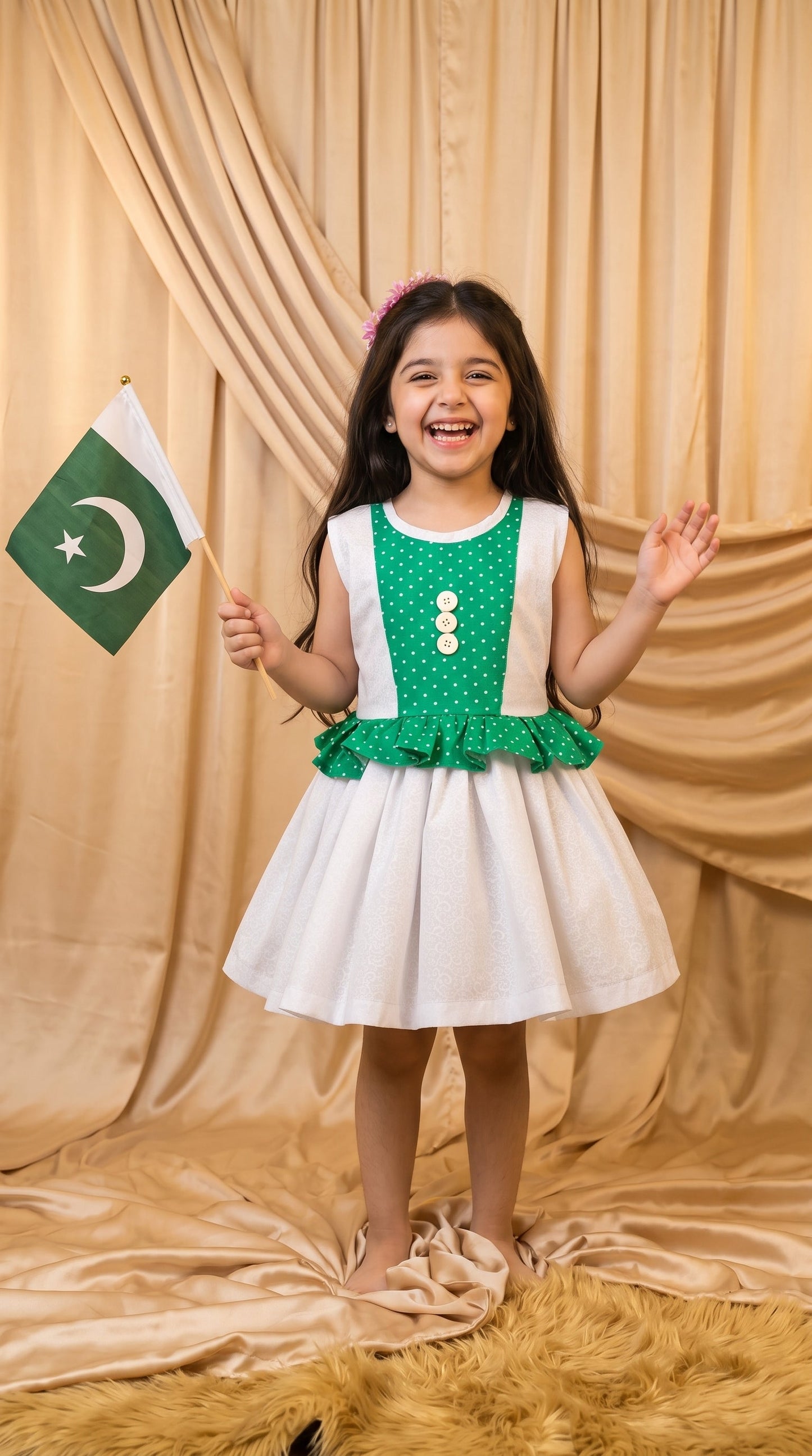 14th August Special Cotton Frock (M040)